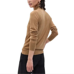 GAP Merino Wool  Turtleneck Sweater Camel Neutral Women's size Large Petite